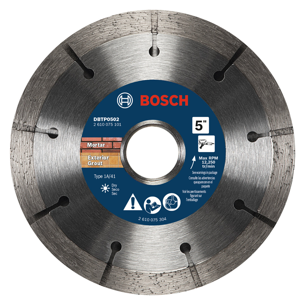 Bosch DBTP0502 5 In. Premium Sandwich Tuckpointing Wheel