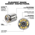 16mm Replacement Camera Head Kit for M12™ 65’ Ultra Flex Compact Inspection Camera