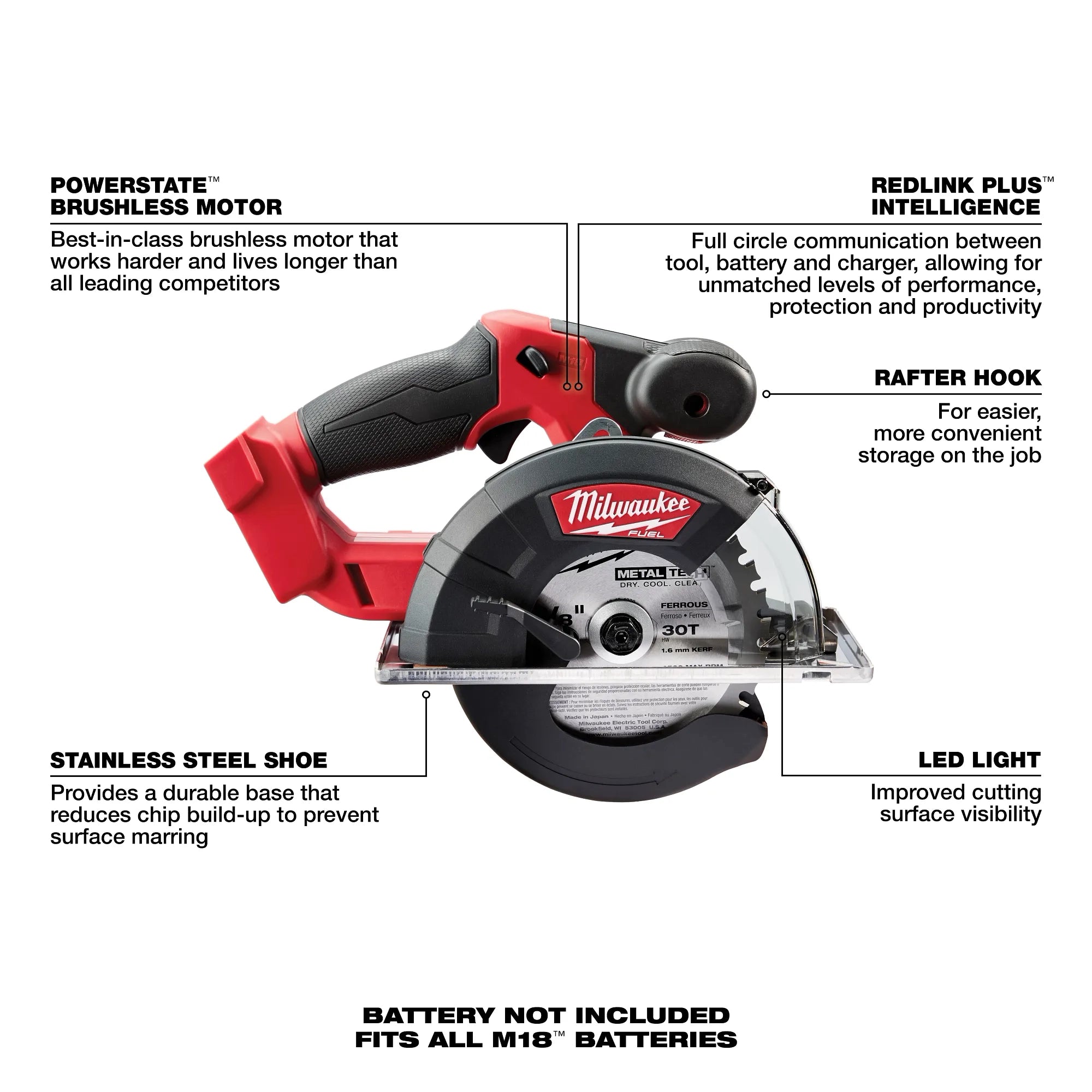 M18 FUEL™ Metal Cutting Circular Saw (Tool Only)