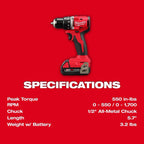 M18™ Compact Brushless 2-Tool Combo Kit