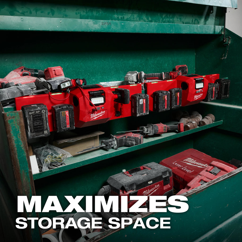 Milwaukee M18 and M12 Gangbox Rapid Charger | 48-59-1804