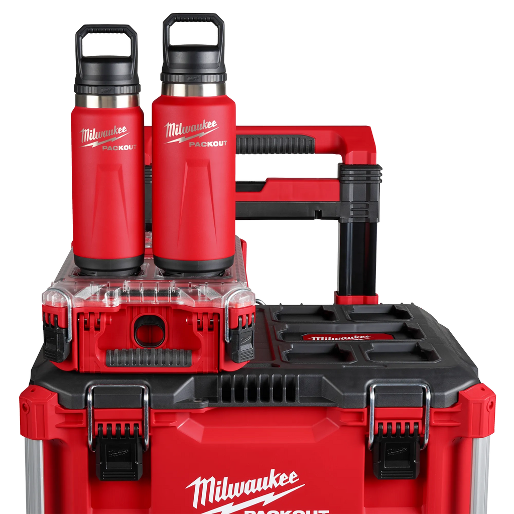PACKOUT™ 36oz Insulated Bottle with Chug Lid - Red