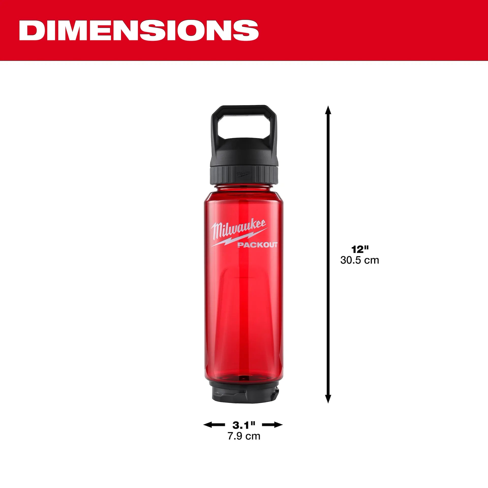 PACKOUT™ Bottle with Chug Lid