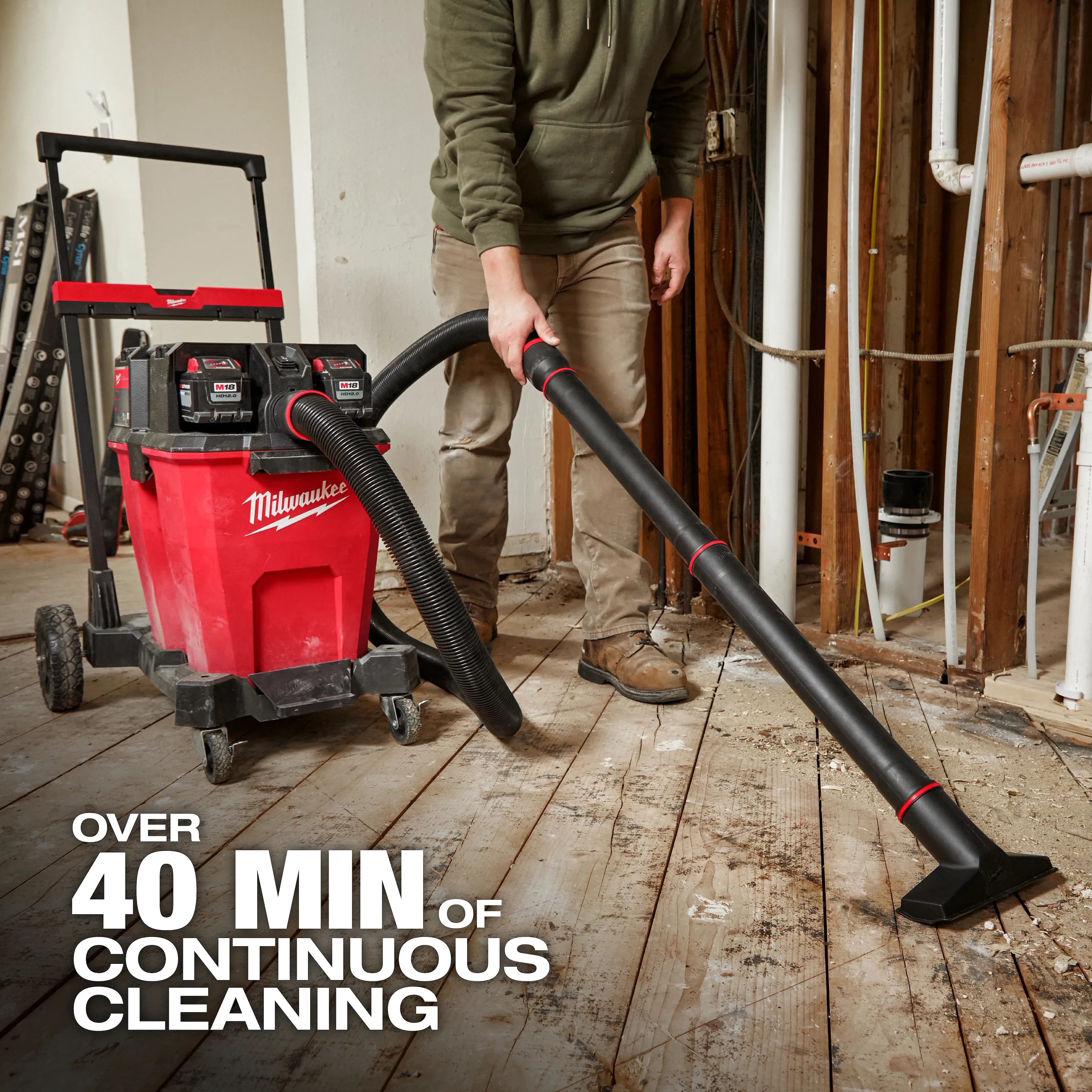 M18 FUEL™ NEXUS™ 12 Gallon Dual Battery Wet/Dry Vacuum Kit