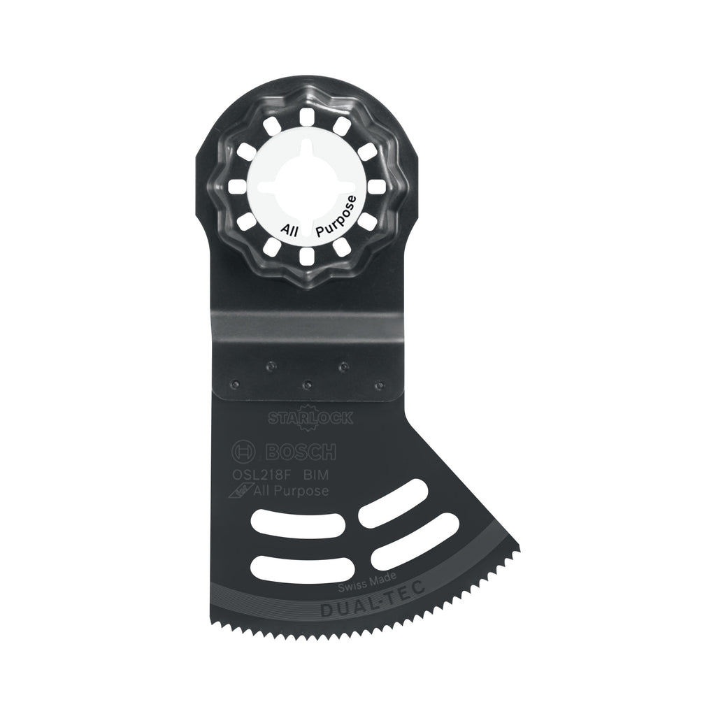 Bosch OSL218F 2-1/8 In. Starlock Oscillating Multi-Tool 2-in-1 Dual-Tec Bi-Metal Plunge Blade