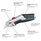 Bosch H11-14200-1 3pc Utility Knife Set