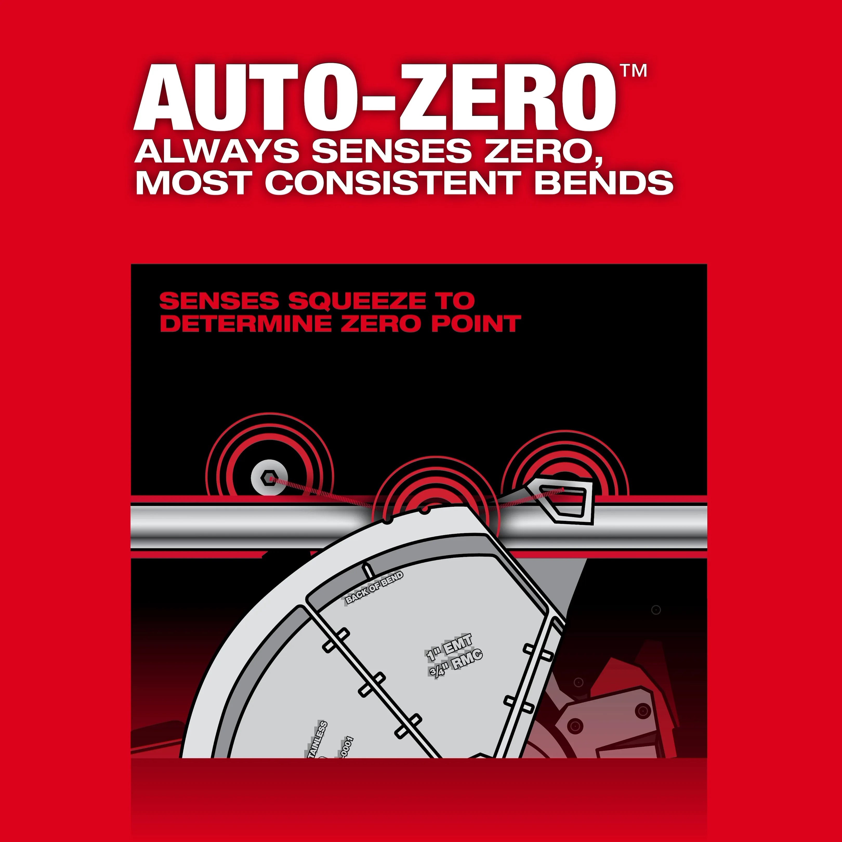 M18 FUEL™ BRANCH CONDUIT BENDER w/ AUTO-ZERO™