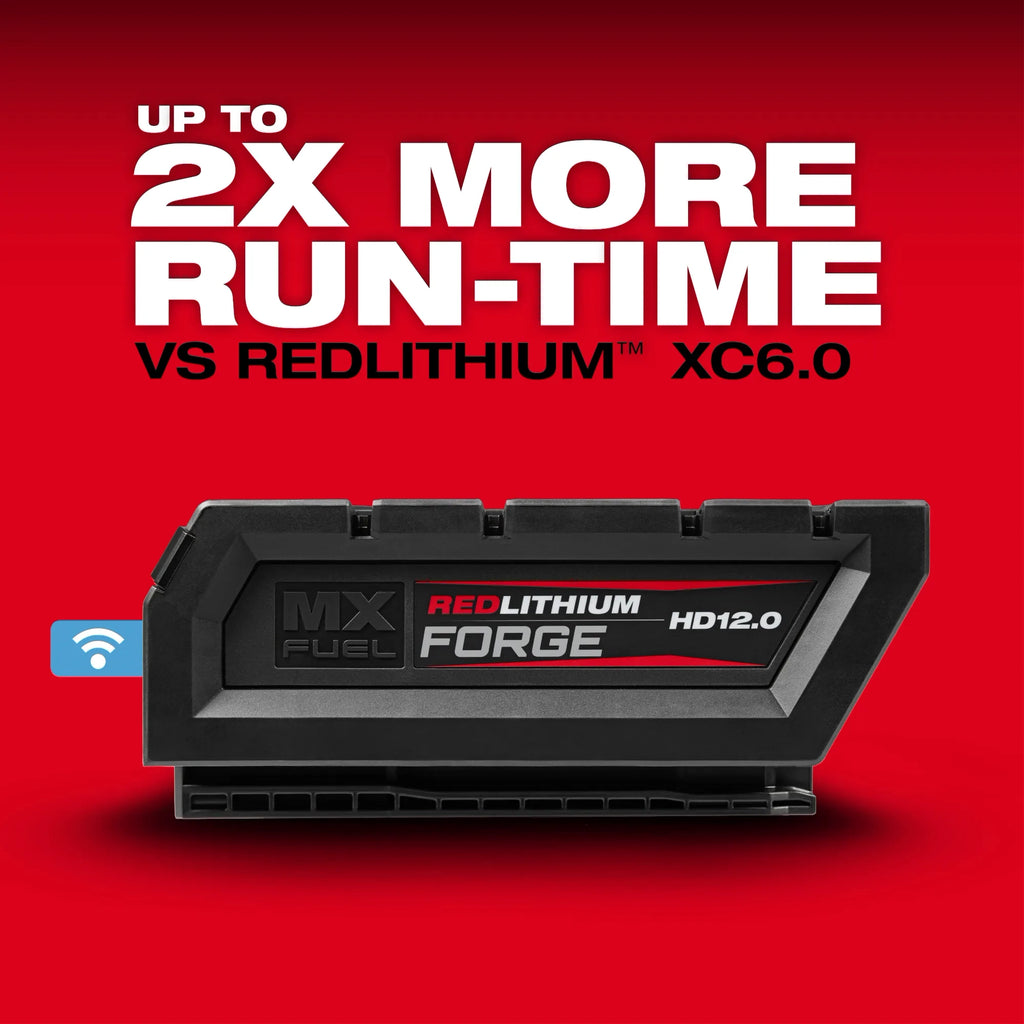 Milwaukee MX FUEL REDLITHIUM FORGE HD12.0 BATTERY PACK | MXFHD812