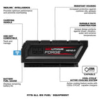 Milwaukee MX FUEL REDLITHIUM FORGE HD12.0 BATTERY PACK | MXFHD812