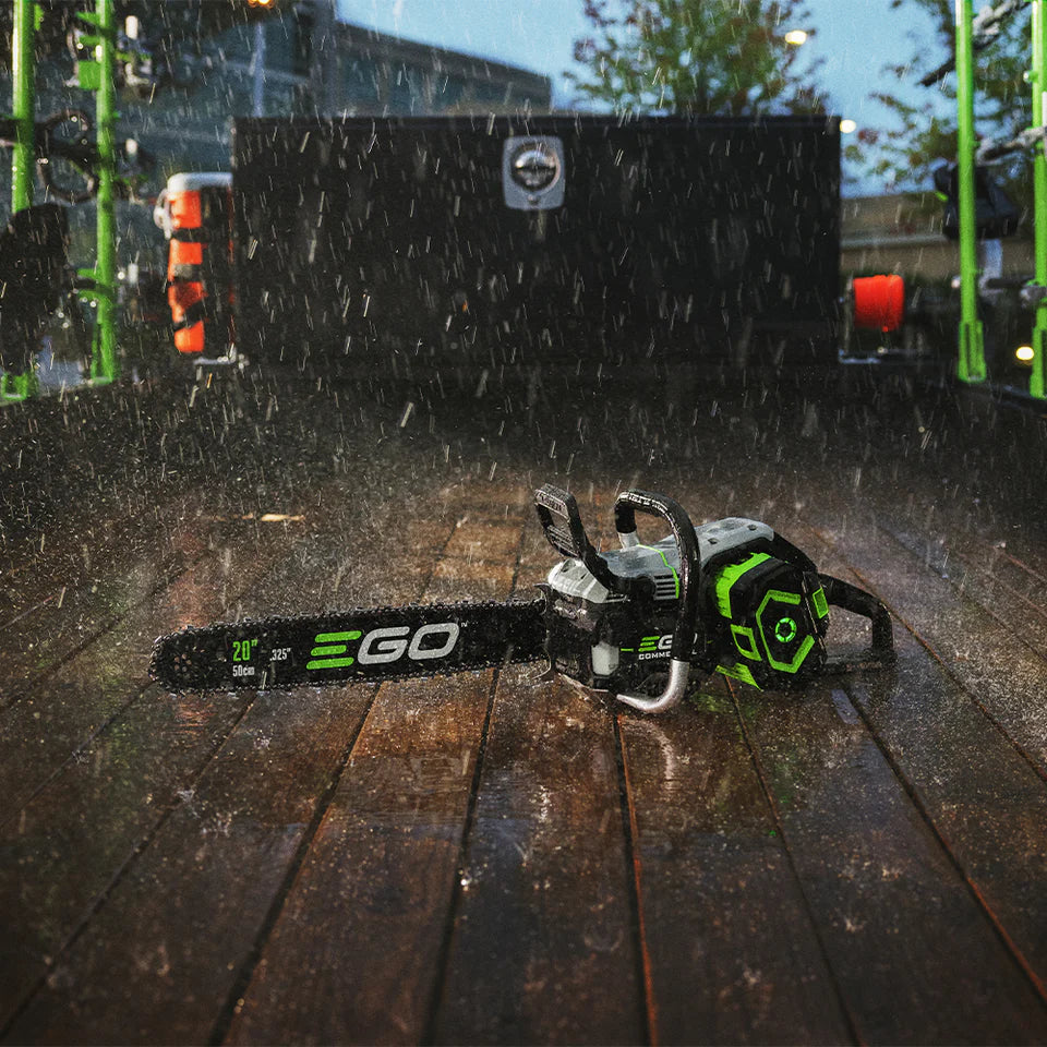 EGO Power+ CSX5007 Commercial 20" Farm & Ranch Chain Saw with 8.0Ah and 550W Charger