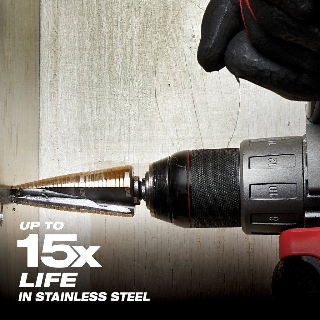 Cobalt Step Bit Kit (3PC)
