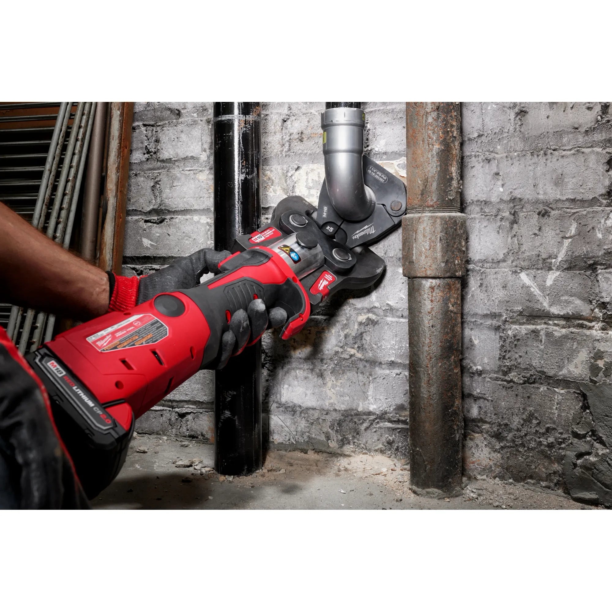 1/2" - 1" IPS-P Pivoting Press Ring Kit for M12™ FORCE LOGIC™ Press Tool