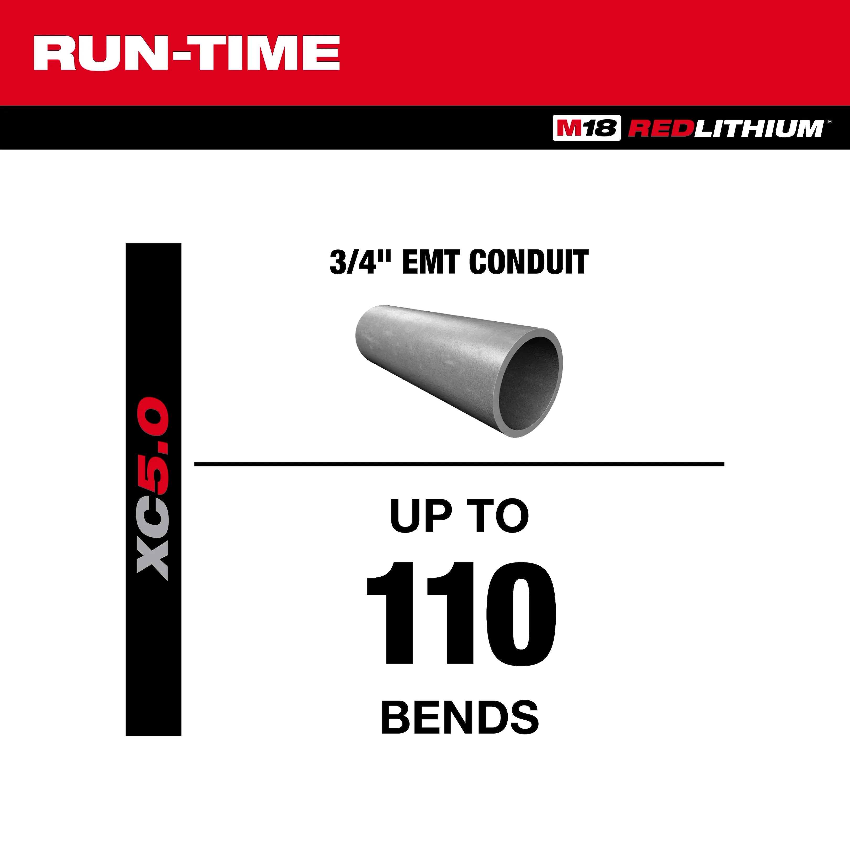 M18 FUEL™ BRANCH CONDUIT BENDER w/ AUTO-ZERO™