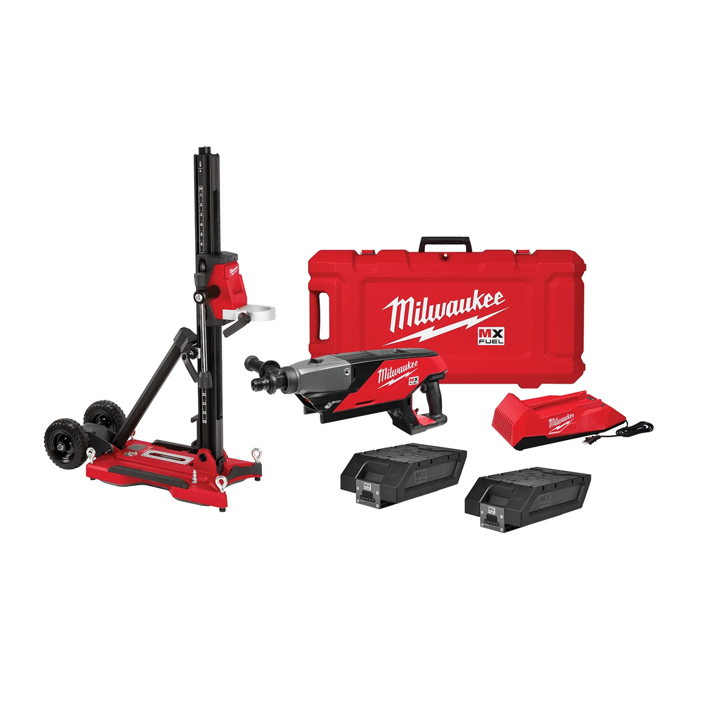Milwaukee MX FUEL Handheld Core Drill Kit with  Stand | MXF301-2CXS