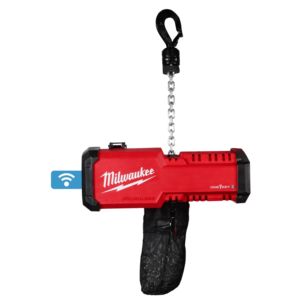 Milwaukee M18 Compact 1-Ton Chain Hoist with  ONE-KEY | 2983-22HD