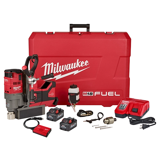 Milwaukee M18 FUEL 1-1/2" Lineman Magnetic Drill High Demand Kit | 2788-22HD