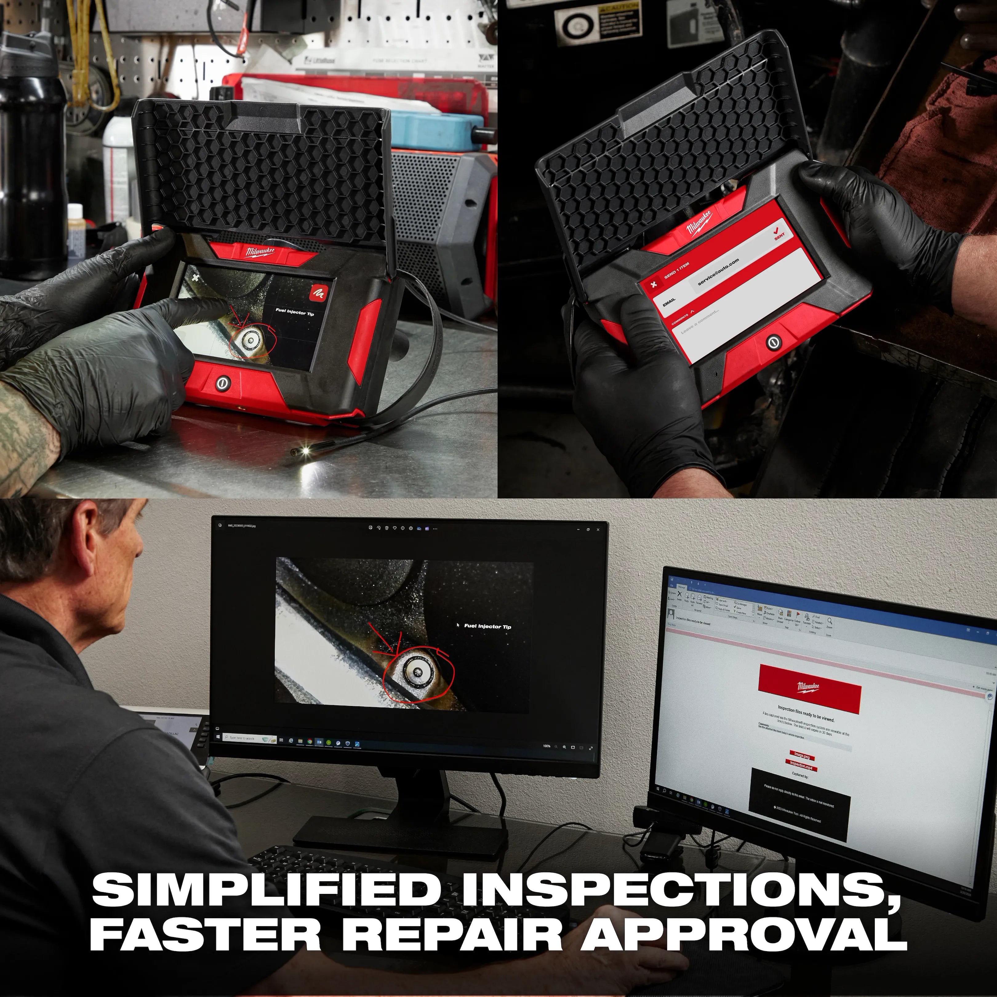 M12™ Auto Shop Borescope w/ Wi-Fi® File Sharing