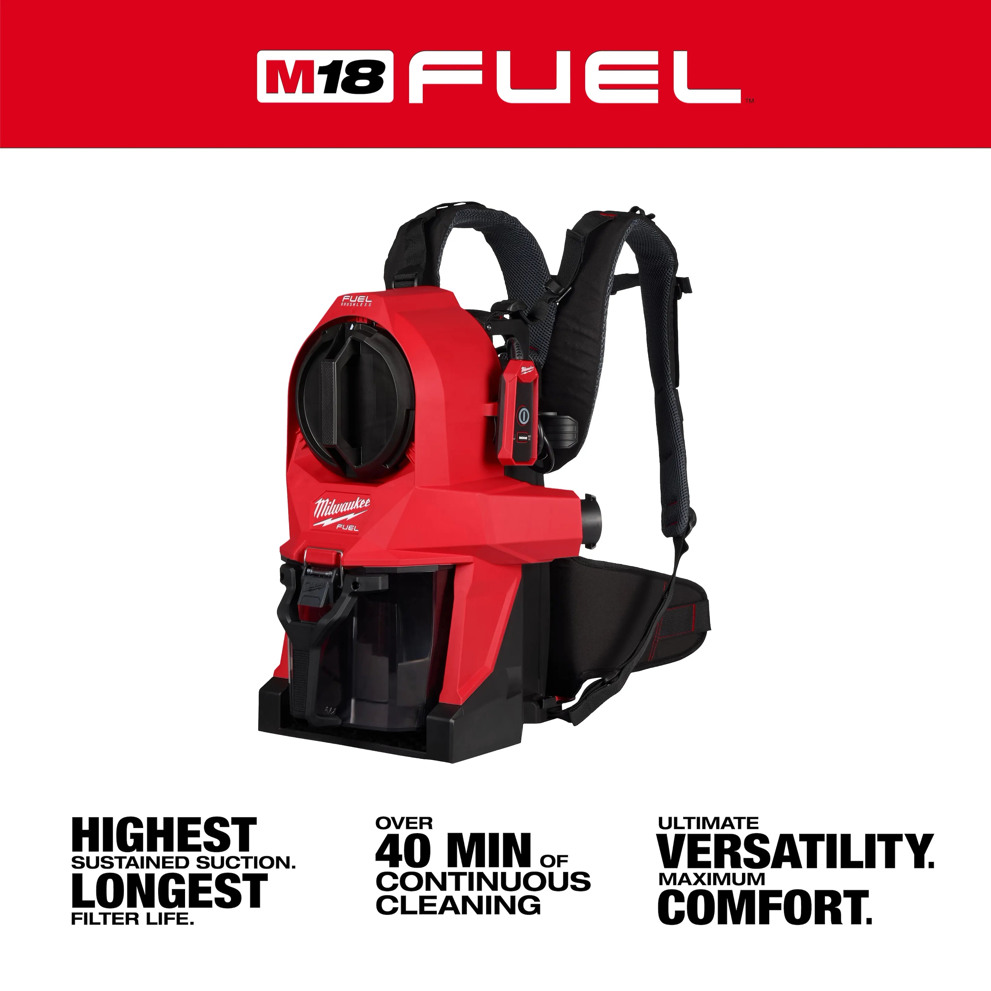 M18 FUEL™ 3-in-1 Backpack Vacuum
