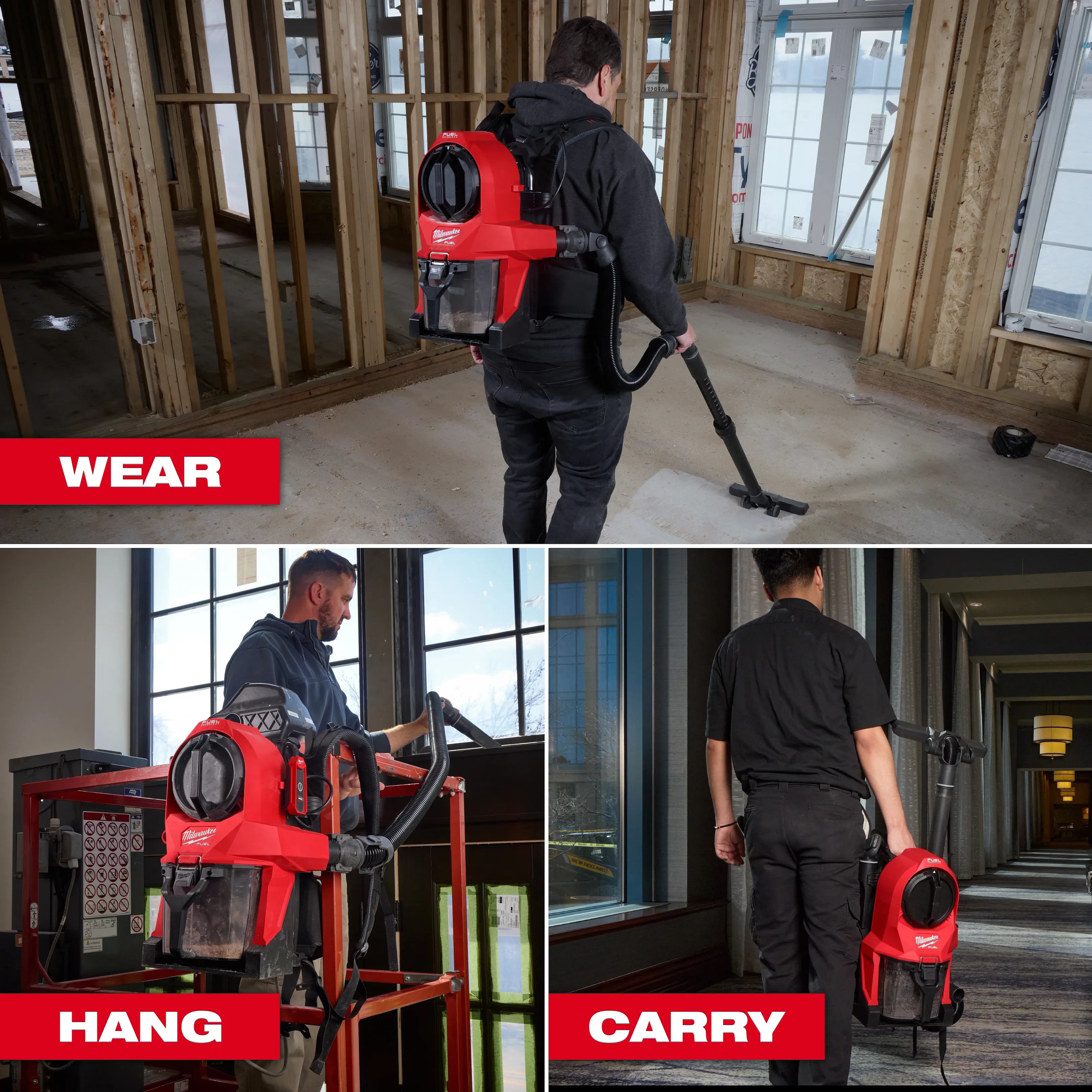 M18 FUEL™ 3-in-1 Backpack Vacuum