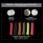 15oz TIBONE™ Milled/Curved Titanium - Limited Edition Gold