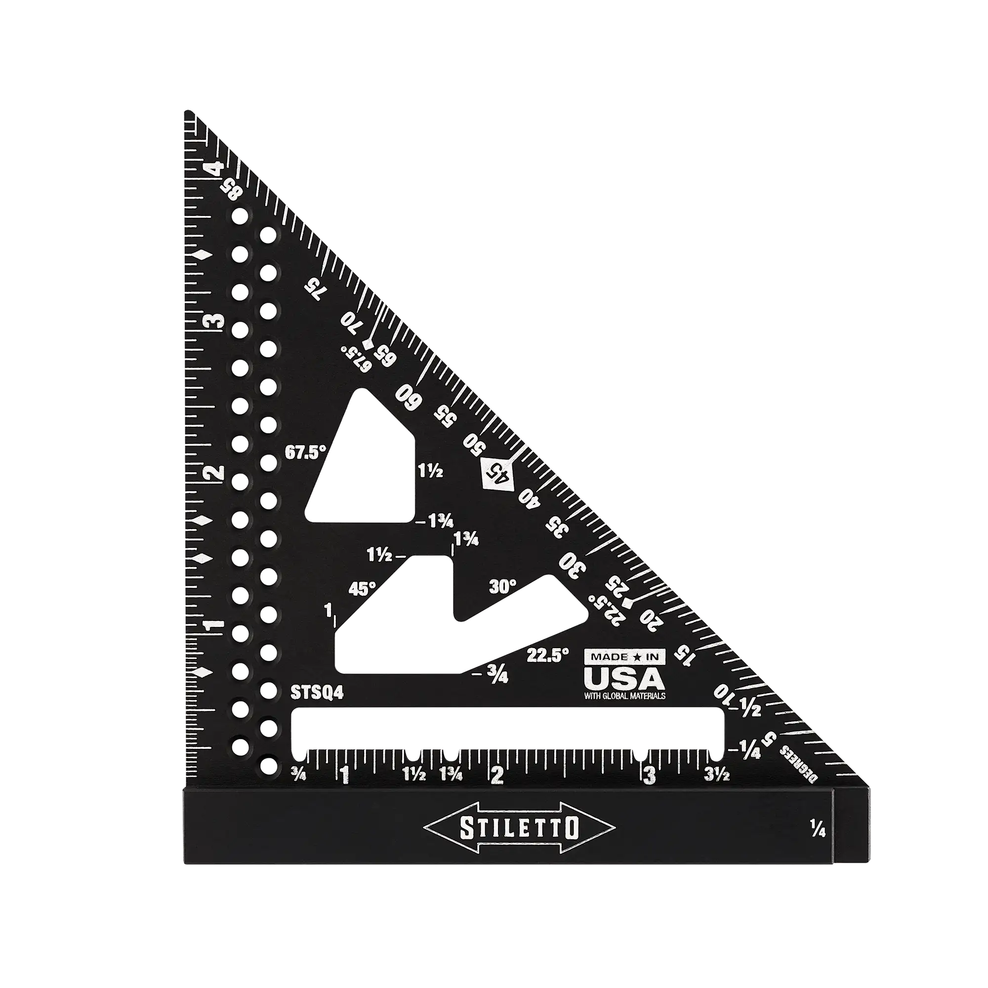 4.5" STILETTO TRIM SQUARE