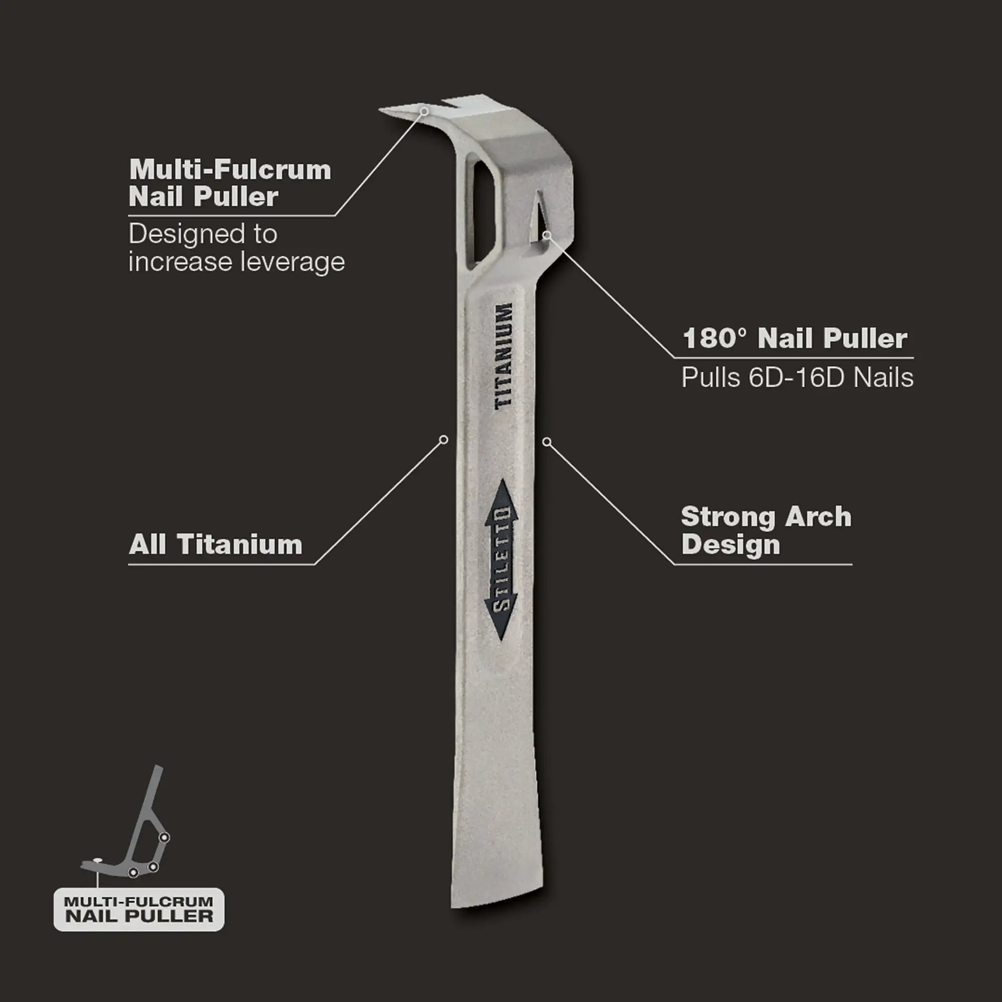 11-1/2" Titanium Glazer Bar