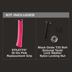 STILETTO® Hi-Vis Pink Replacement Grip