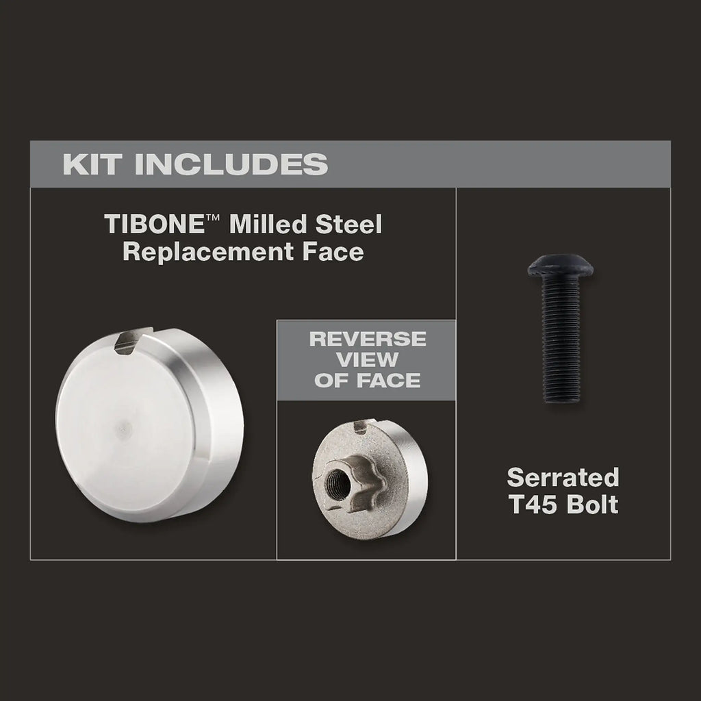 TIBONE™ Smooth Steel Replacement Face