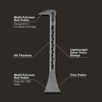 9.5" Titanium Trimbar