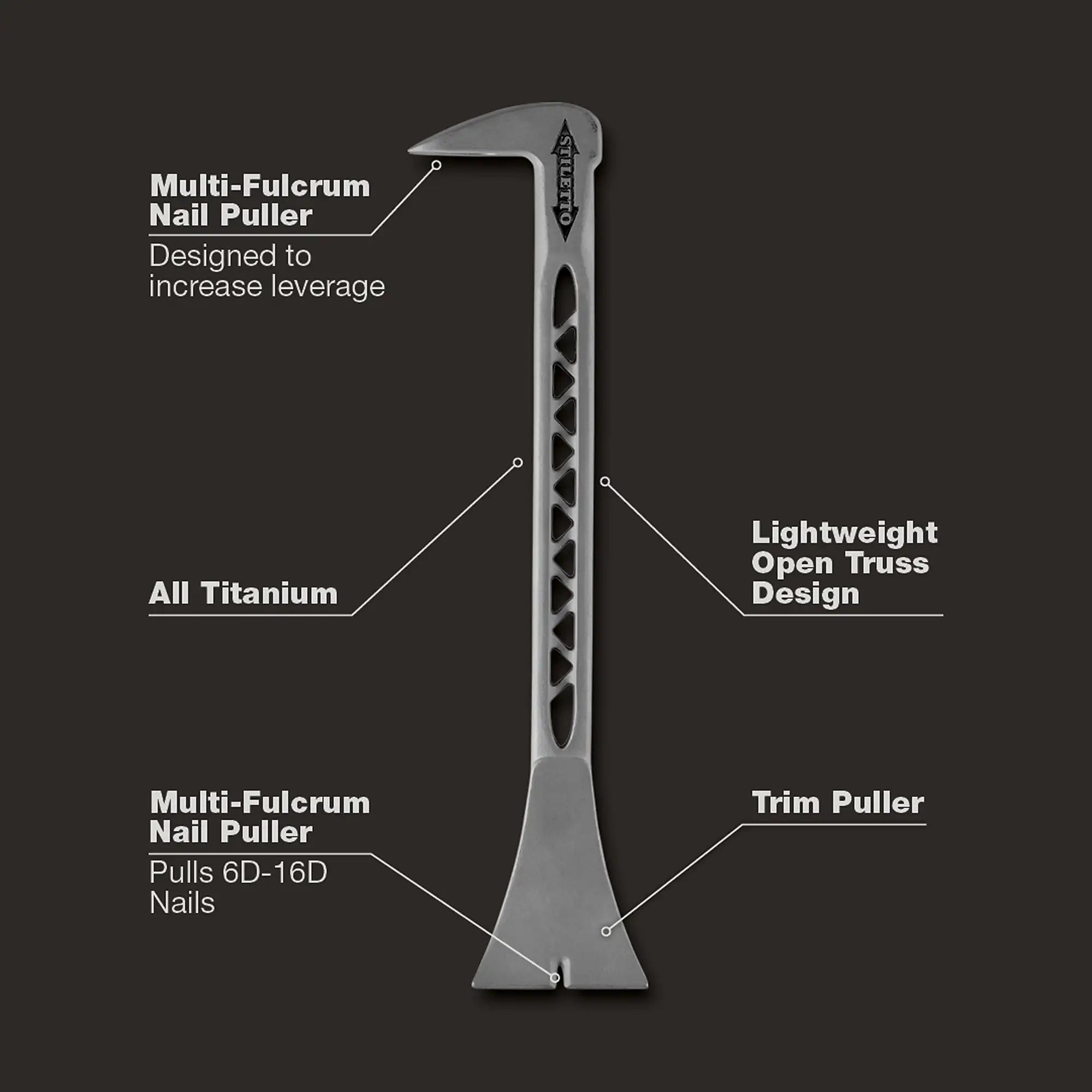 9.5" Titanium Trimbar