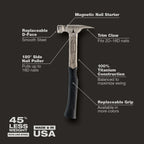 10oz TRIMBONE™ Smooth/Curved Titanium