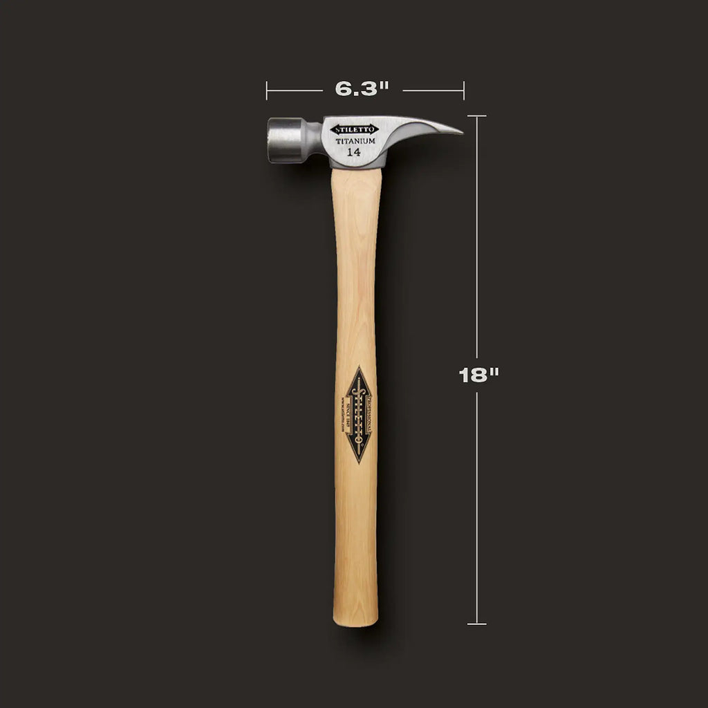 14oz Milled/Straight Hickory