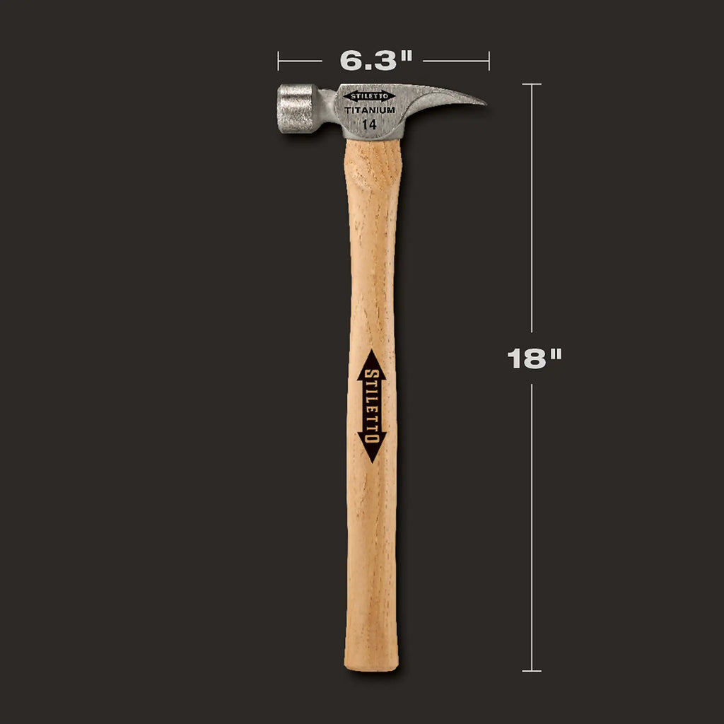 14oz Smooth/Straight Hickory