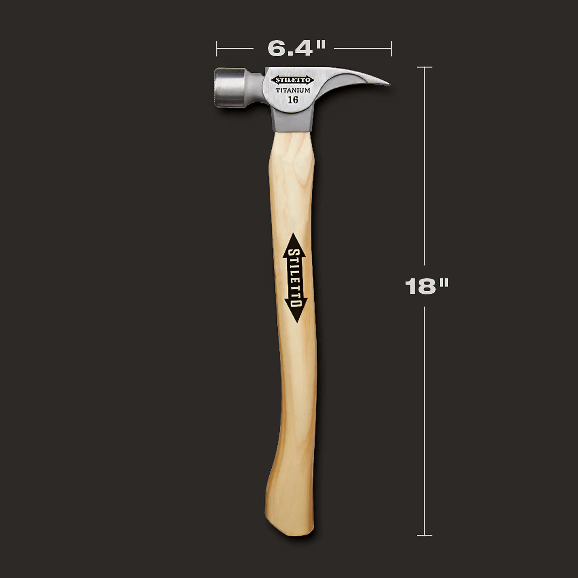 16oz Milled/Curved Hickory