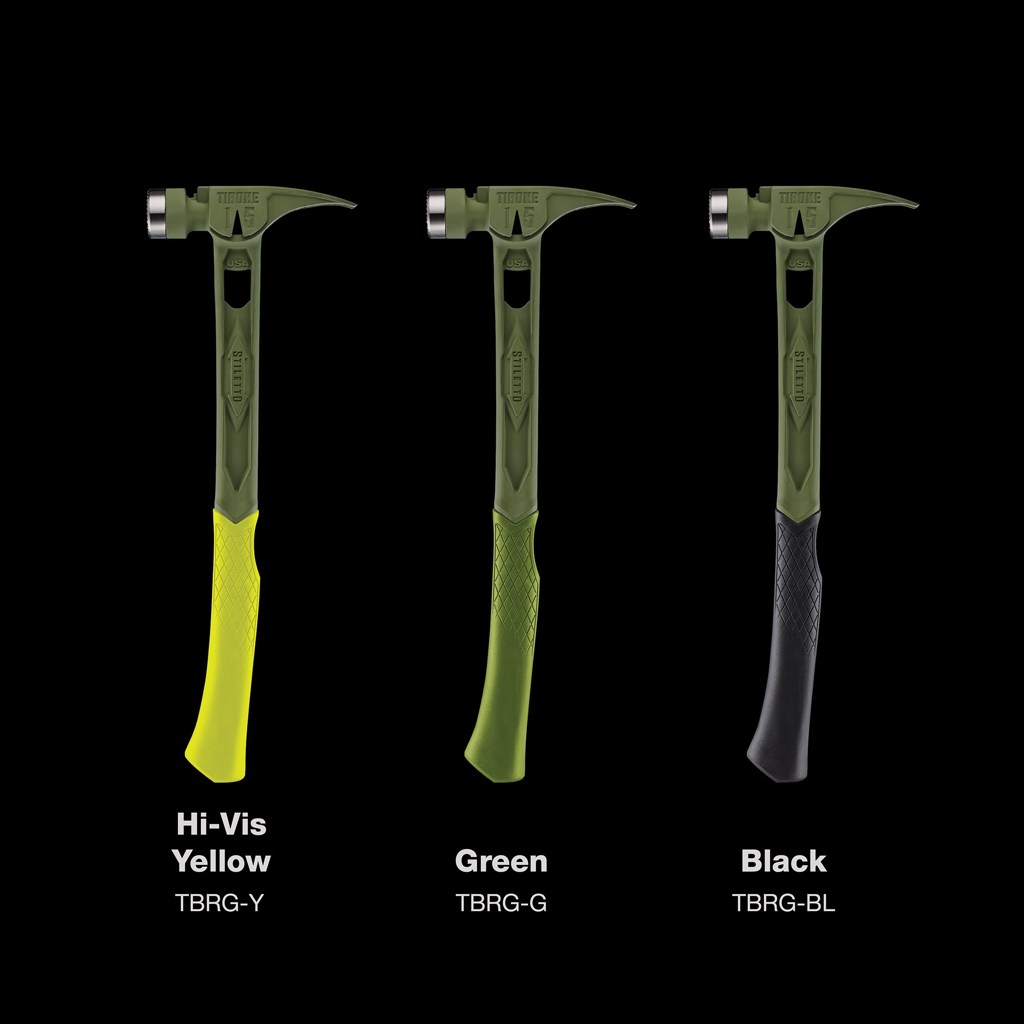 15oz TIBONE™ Milled/Curved Titanium - Limited Edition Green