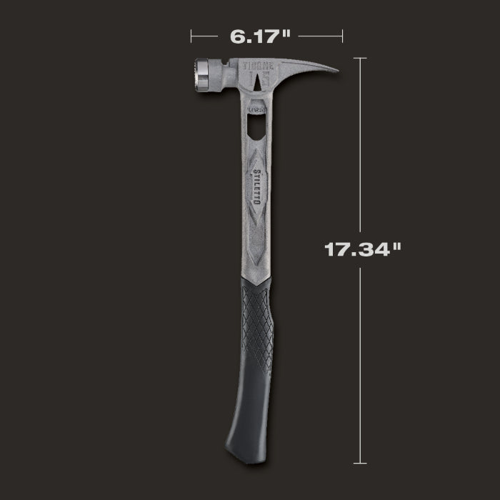 15oz TIBONE™ Milled/Curved Titanium Hammer