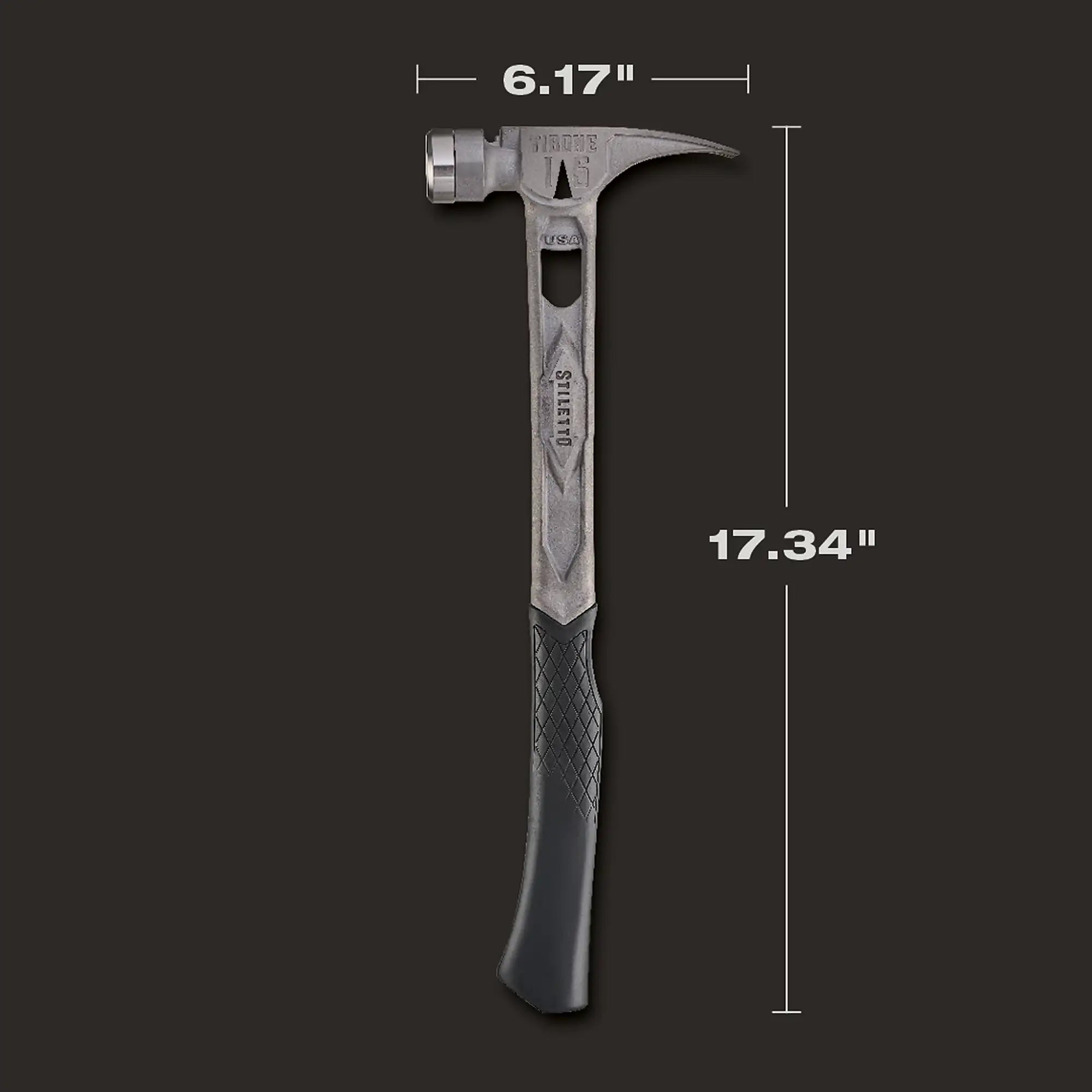 15oz TIBONE™ Smooth/Curved Titanium Hammer
