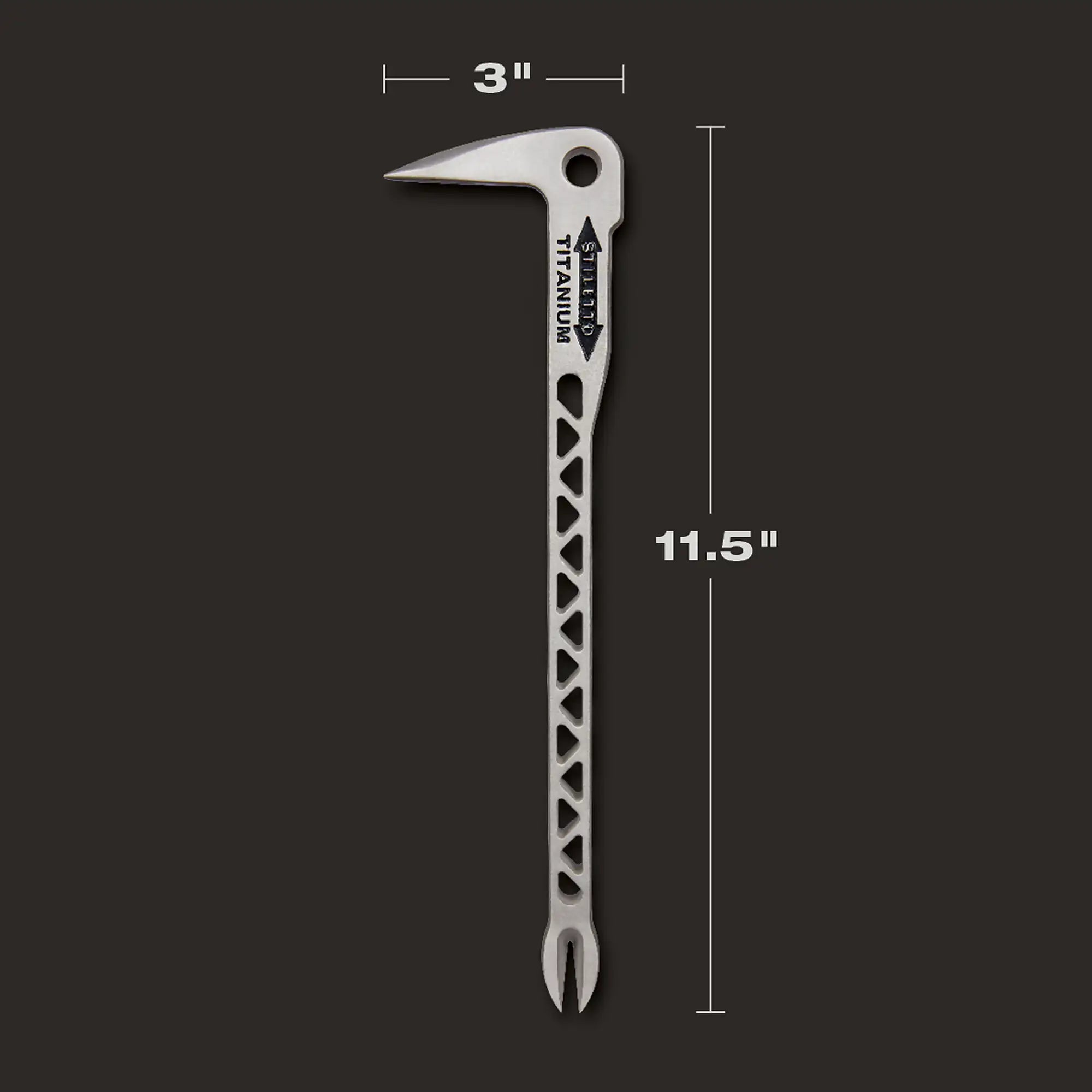 11.5" Titanium Claw Bar