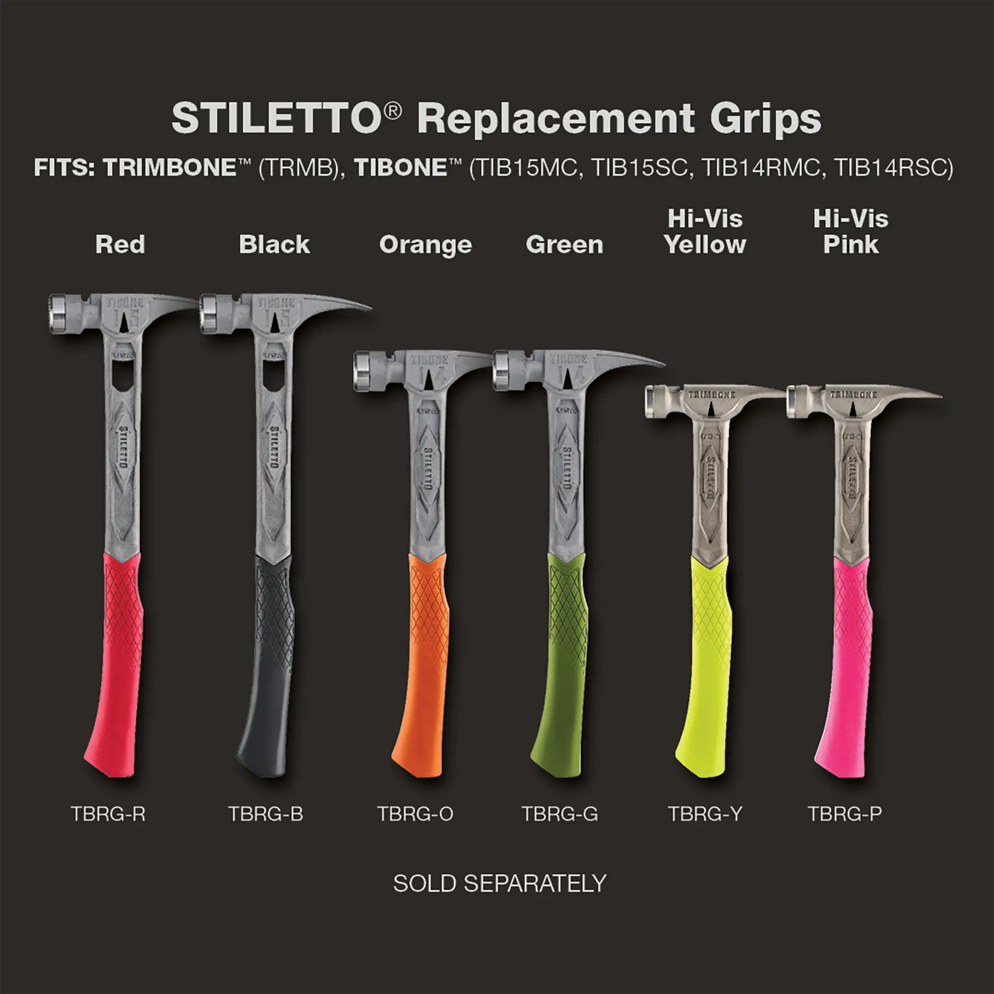 STILETTO® Hi-Vis Yellow Replacement Grip