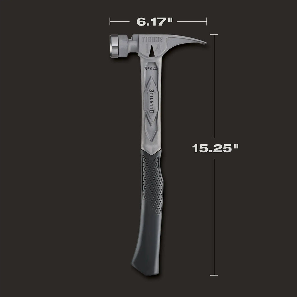14oz TIBONE™ Smooth/Curved Titanium