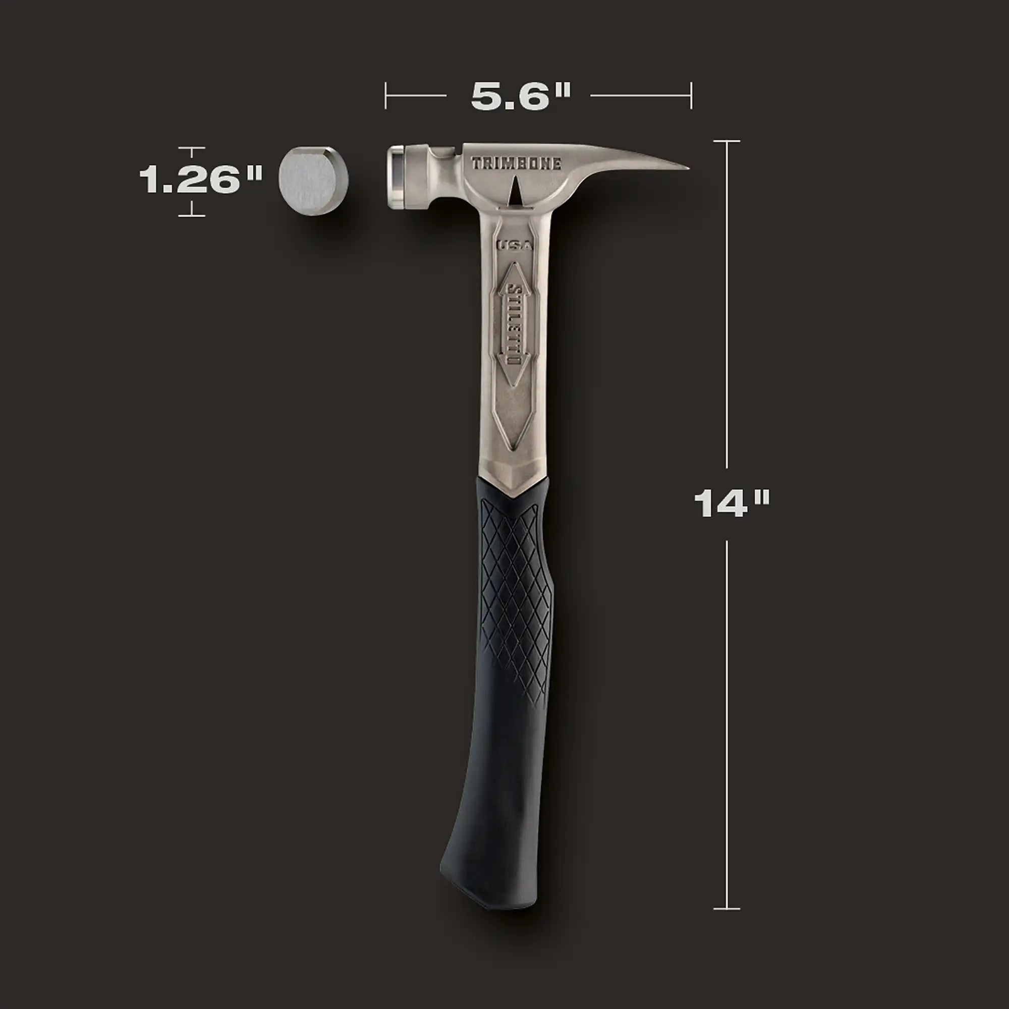 10oz TRIMBONE™ Smooth/Curved Titanium