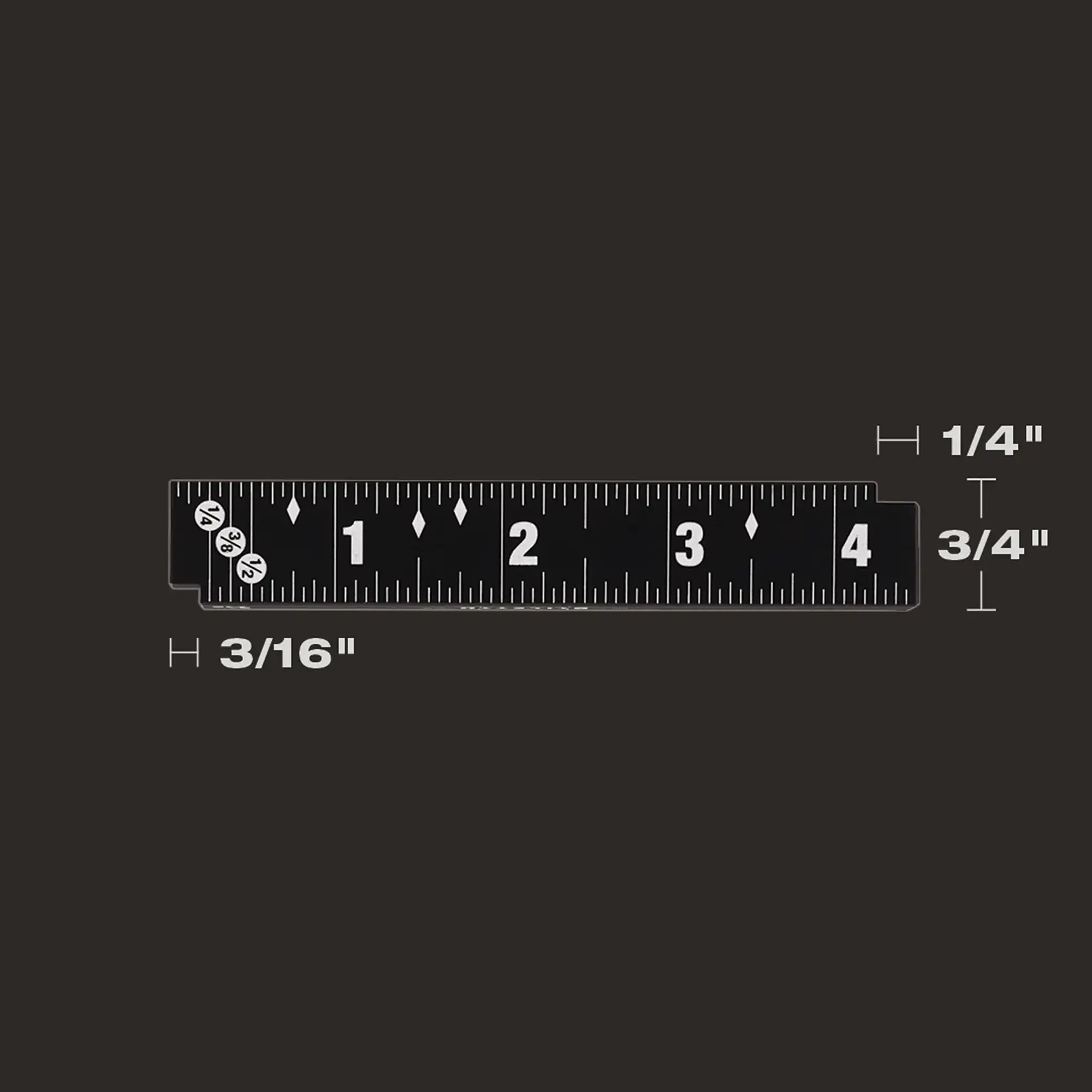 4.5" STILETTO TRIM SQUARE