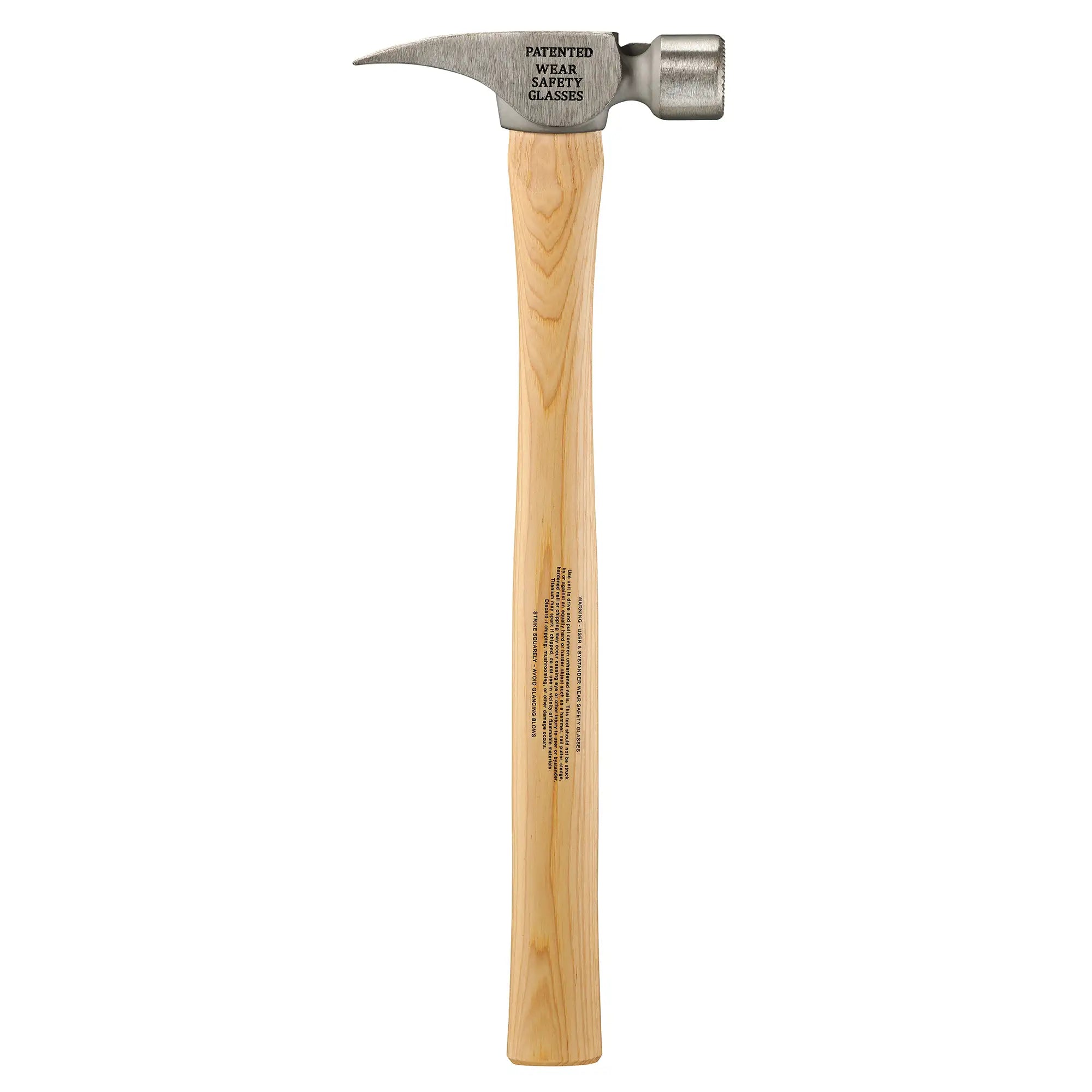 14oz Milled/Straight Hickory