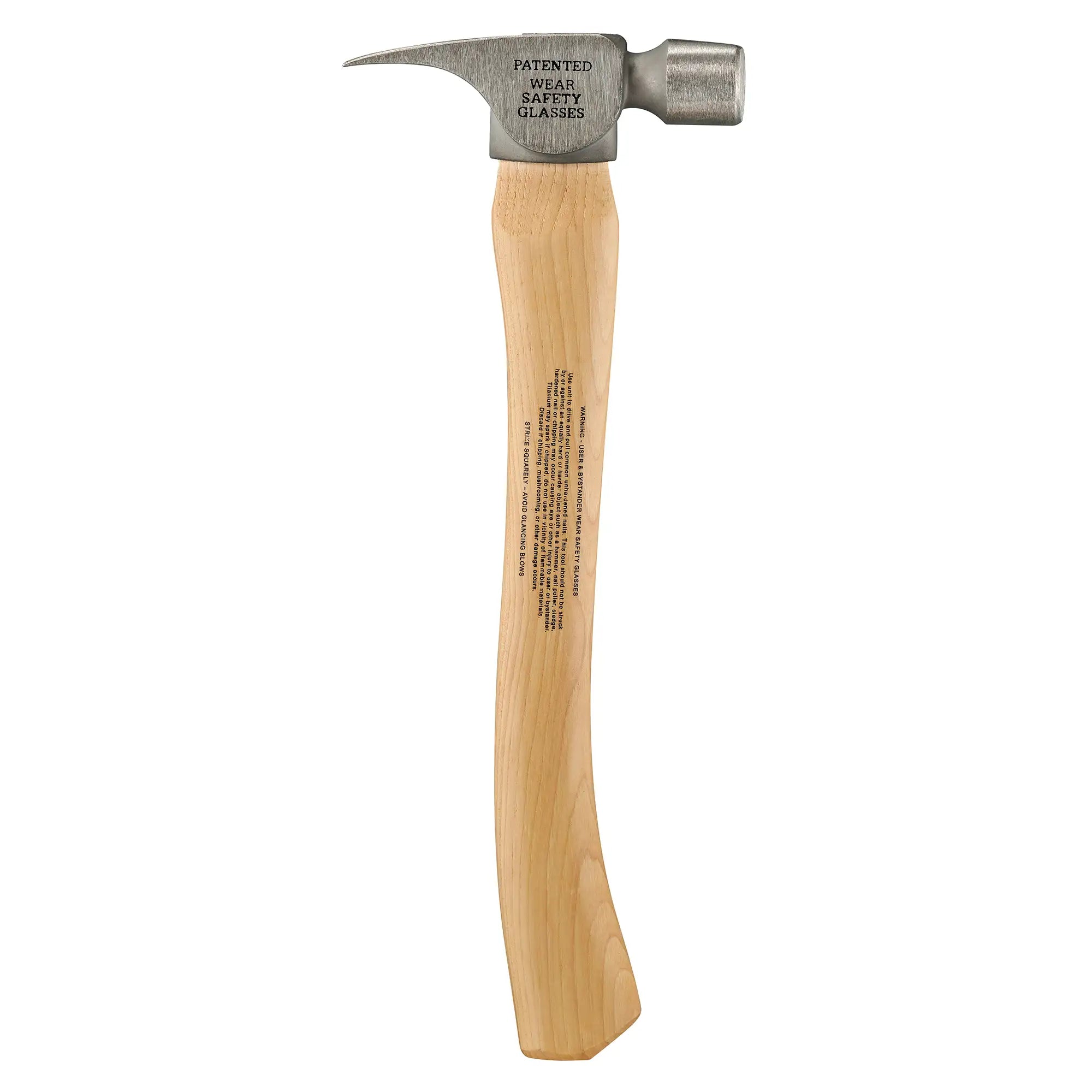 10oz Smooth/Curved Hickory