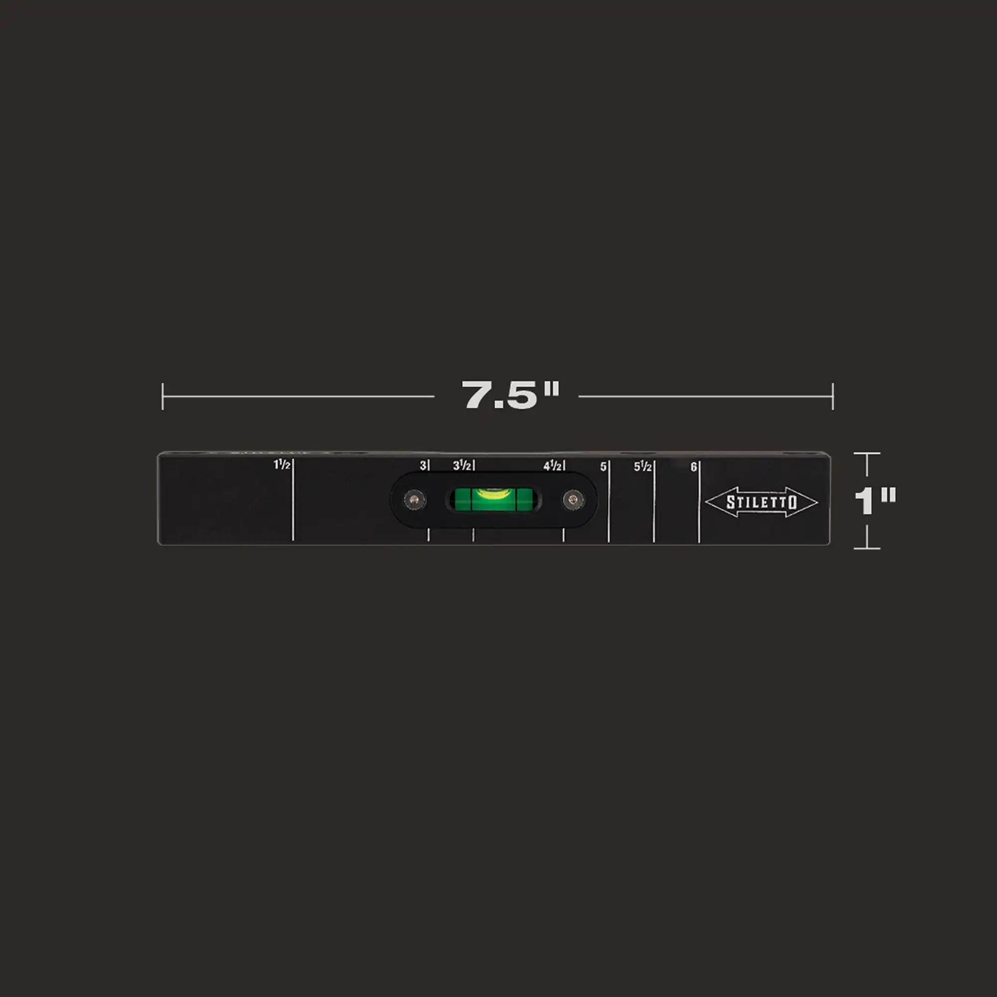 7" Carpenter Square with Level