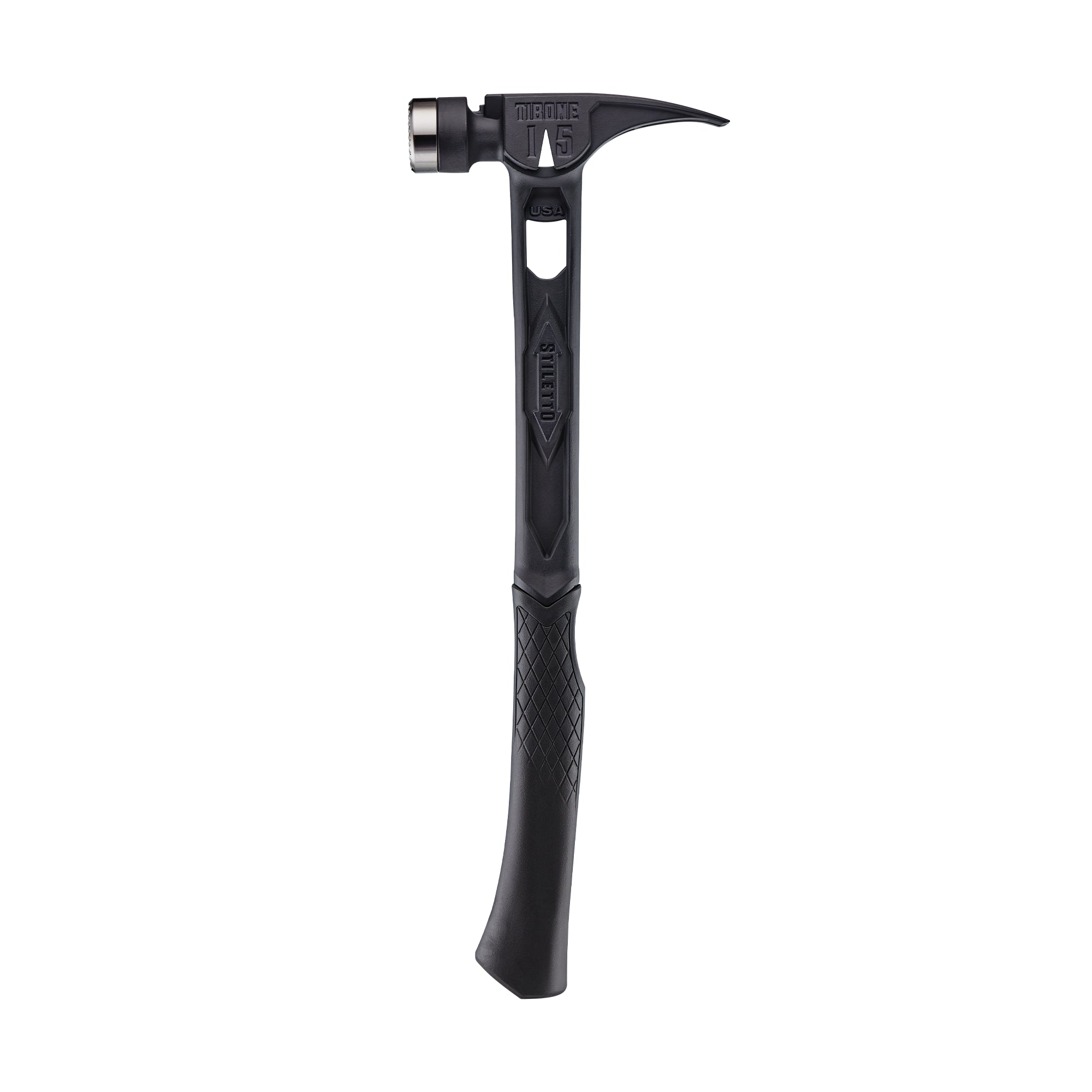 15oz TIBONE™ Milled/Curved Titanium - Limited Edition Black