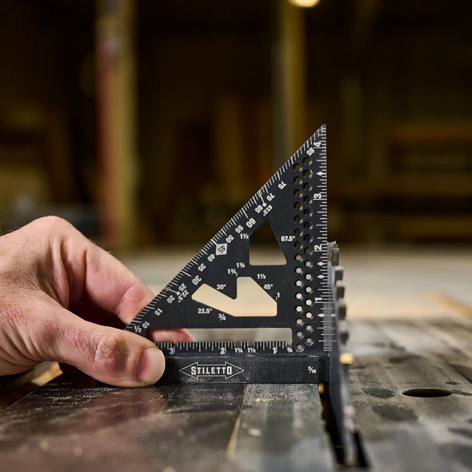 4.5" STILETTO TRIM SQUARE