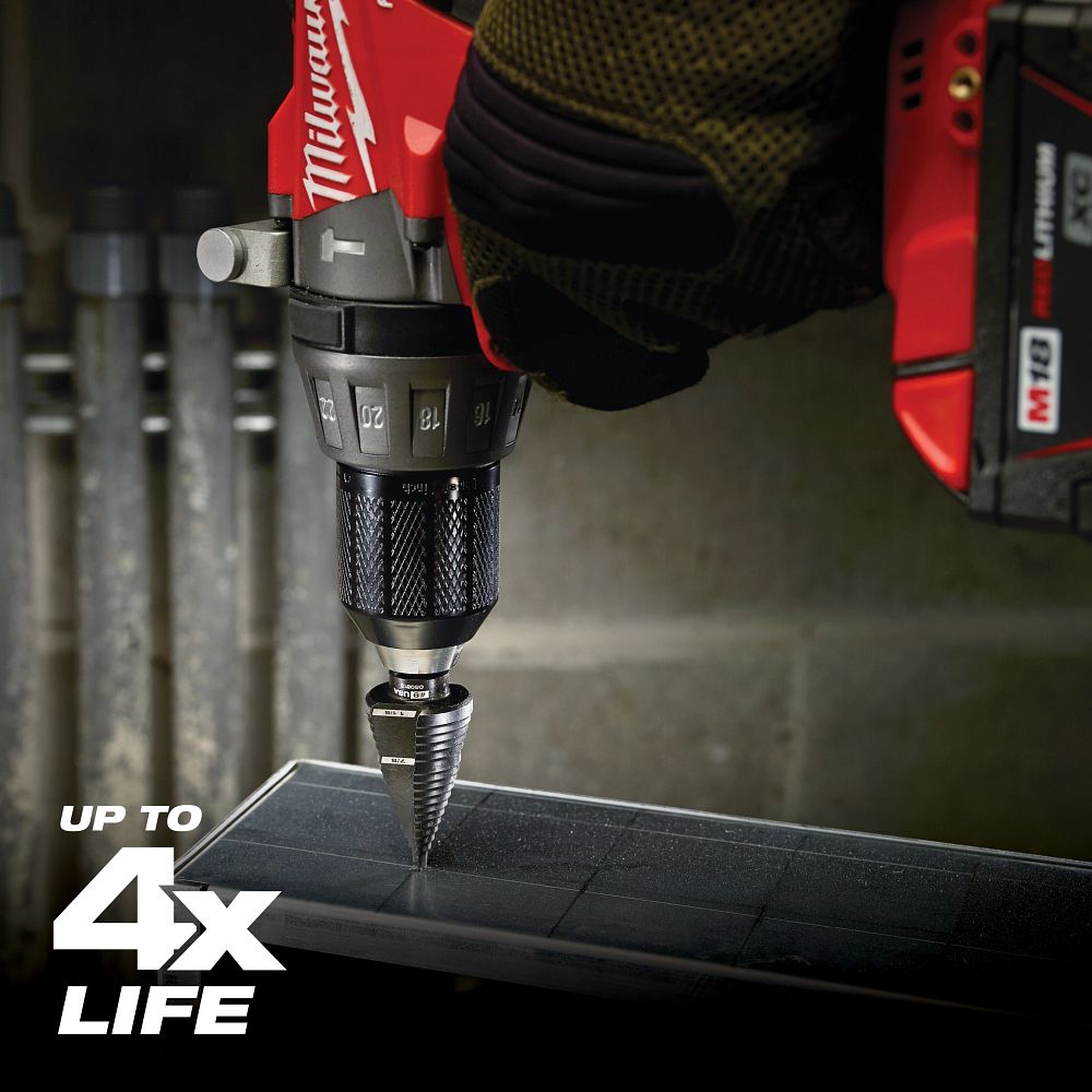 Step Drill Bit Set - 4PC