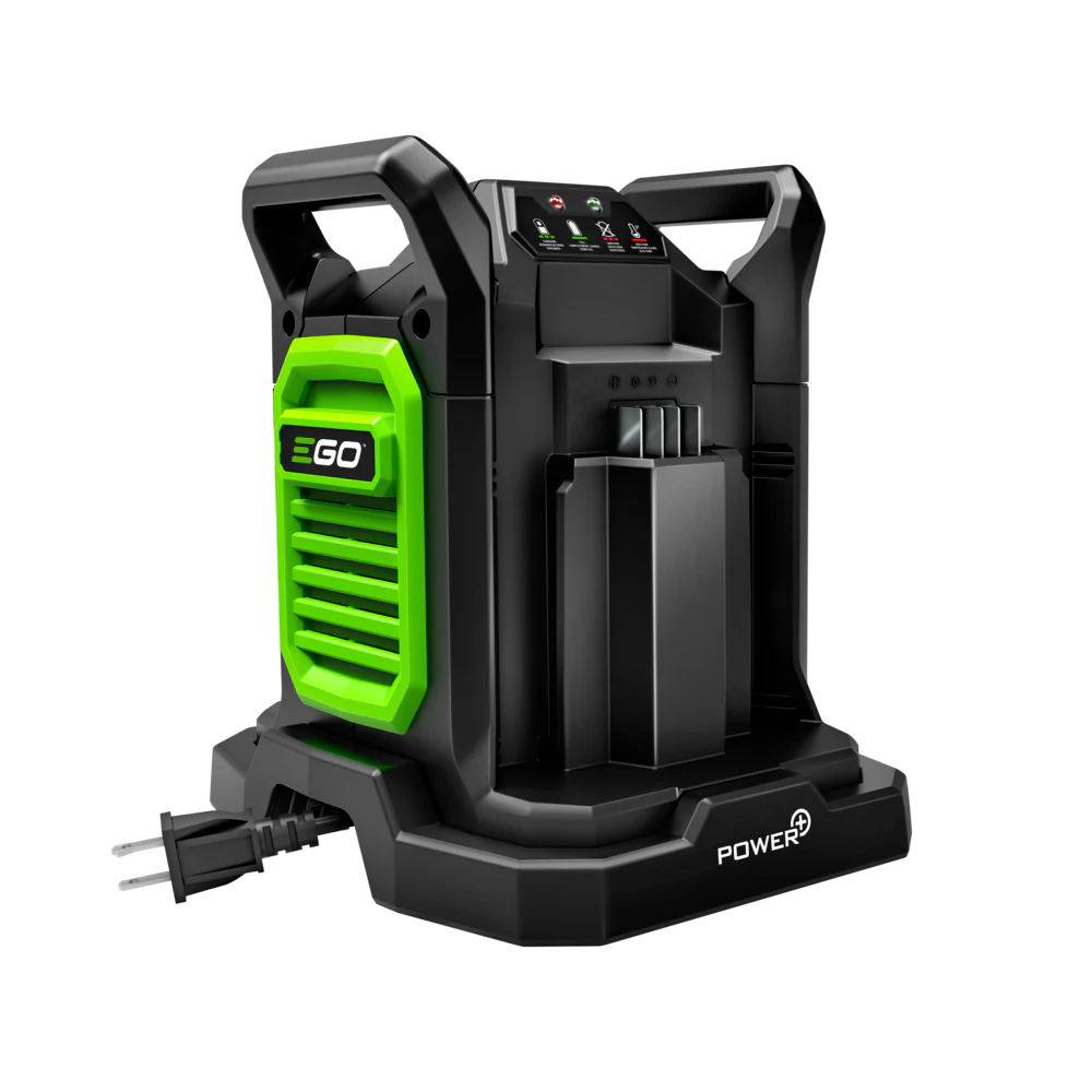 EGO Power+ LBPX8006-2 Commercial 800 CFM Backpack Blower with 2 x 10.0Ah Battery and Dual Port Charger