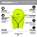 Milwaukee WORKSKIN Sunshade Hat – Configuration Options